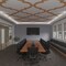 Ekena Millwork 66 56W x 66 56H x 38T Large Marrakesh Decorative Fretwork Wood Ceiling Panels, Cherry CELW67X67X0375MRKCH - alternate 7